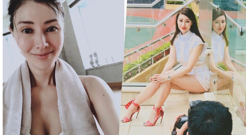李嘉欣現在即使穿泳裝照依樣超迷人！