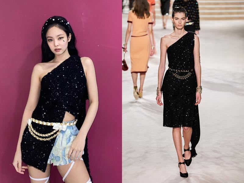 Jennie in CHANEL。