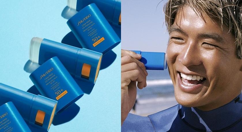 資生堂新豔陽．夏 果凍防曬棒，SPF50+/PA++++，NTD1,050/15g。（翻攝自shiseido IG）