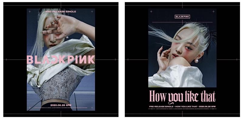 BLACKPINK 最新音樂作品 Jennie 的兩張預告美照。