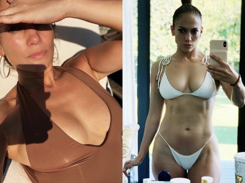 JLO 時常在個人 IG 分享性感生活照，被粉絲讚為「性感日常」。