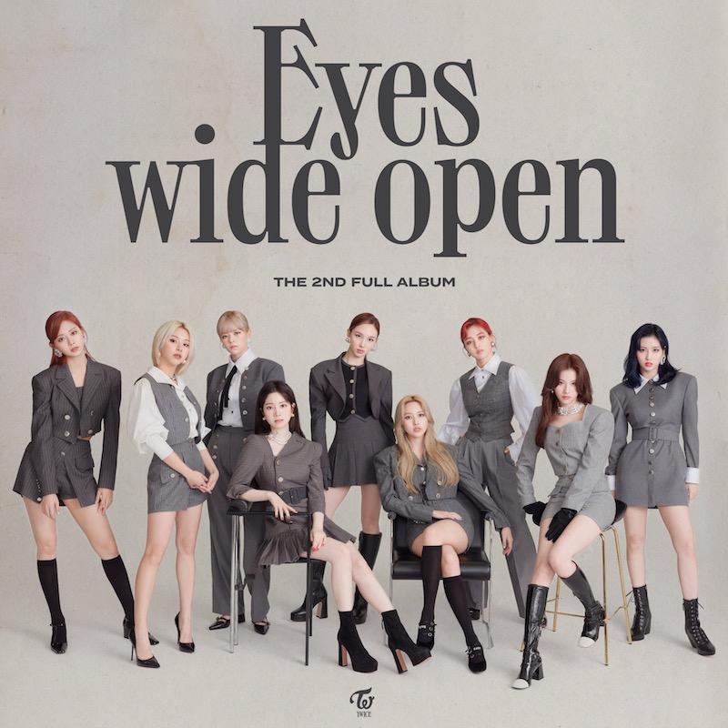 TWICE將於本月以新專輯《Eyes wide open》回歸。（截自Twice twitter）