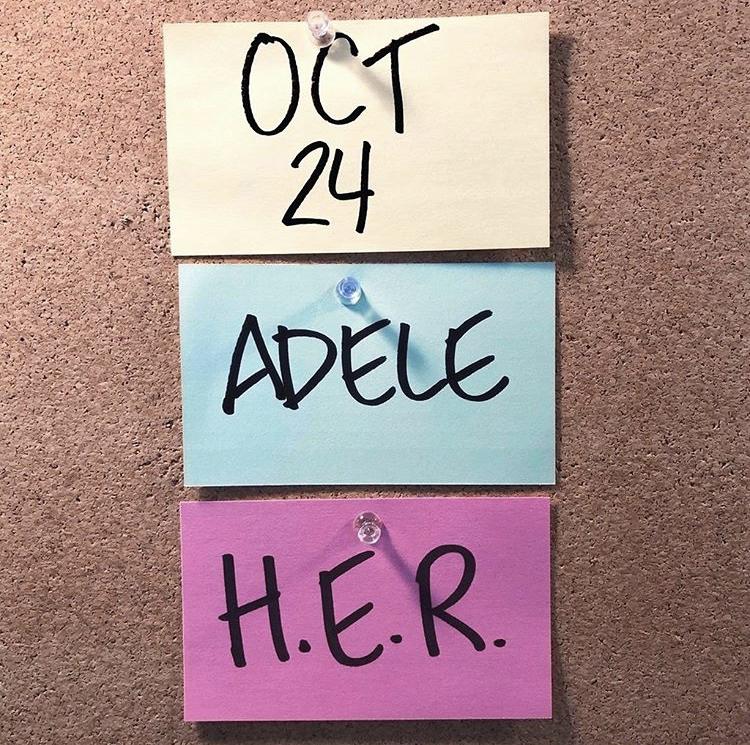 Adele透過個人instagram四告將登上《SNL》的消息。Ｉ（截自Adele IG）