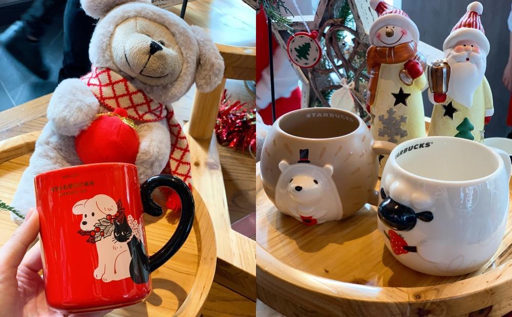 立體刺蝟紳士馬克杯，售價580元；立體白羊祝福馬克杯，售價520元。（圖／記者郭宣暄攝）