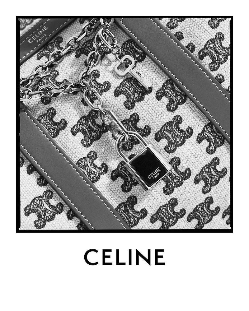 CELINE推出TRIOMPHE EMBROIDERY高級織布系列。（品牌提供）