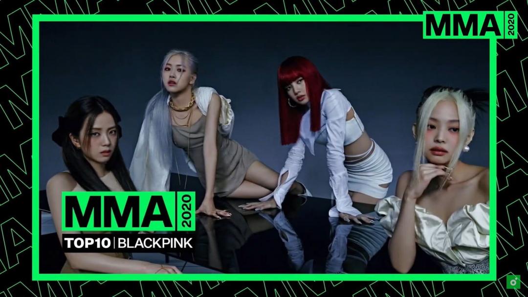 BLACKPINK 昨晚也在《MMA》拿下最佳舞蹈獎。