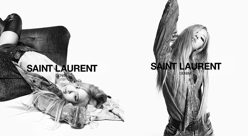 Rosé之前才剛為Saint Laurent拍攝最新一季服裝宣傳。