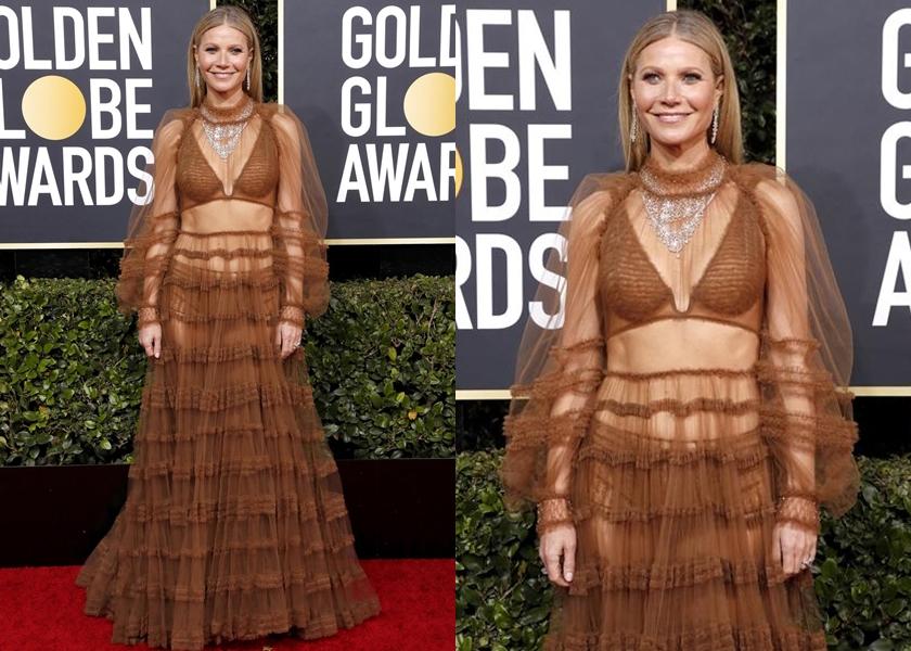 葛妮絲派特洛的全透視因NG登上排行。