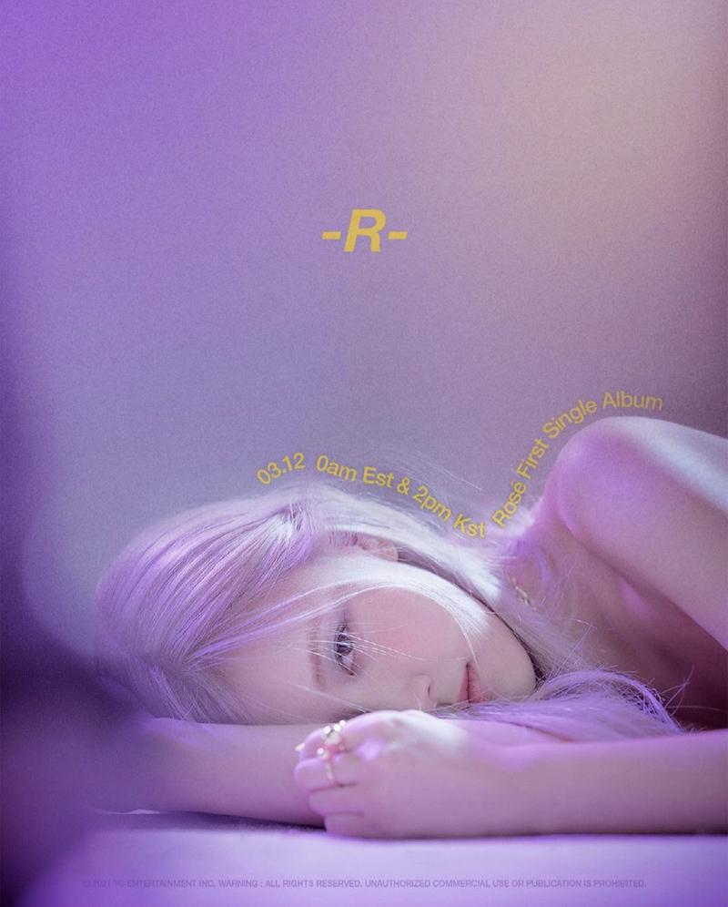 Rosé公開首張個人Solo《R》的MV與音源。（截自Rosé IG）