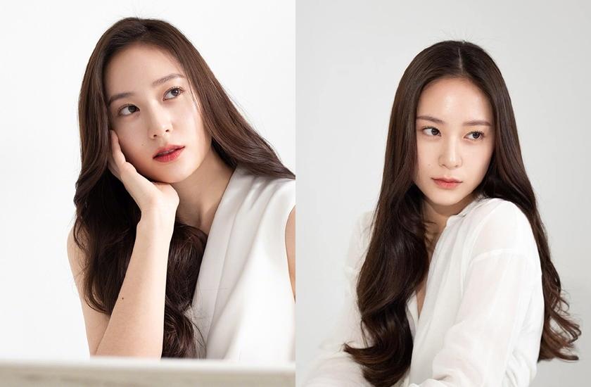 Krystal 拍保養品廣告卻因為卻因為「太溫柔」的形象，被網友狠吐槽。（翻攝自weibo）