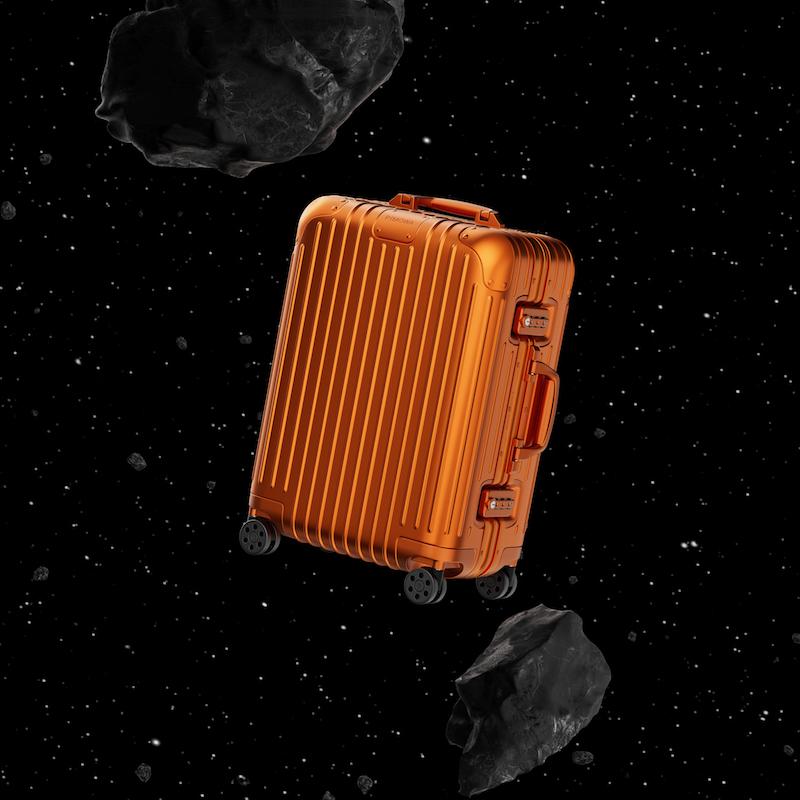 RIMOWA本月還推出「Original Mars」火星橙新色。（品牌提供）