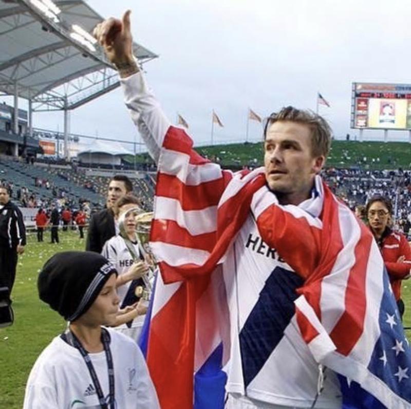 貝克漢將演出迪士尼影集《Save Our Squad》。（截自davidbeckham IG）