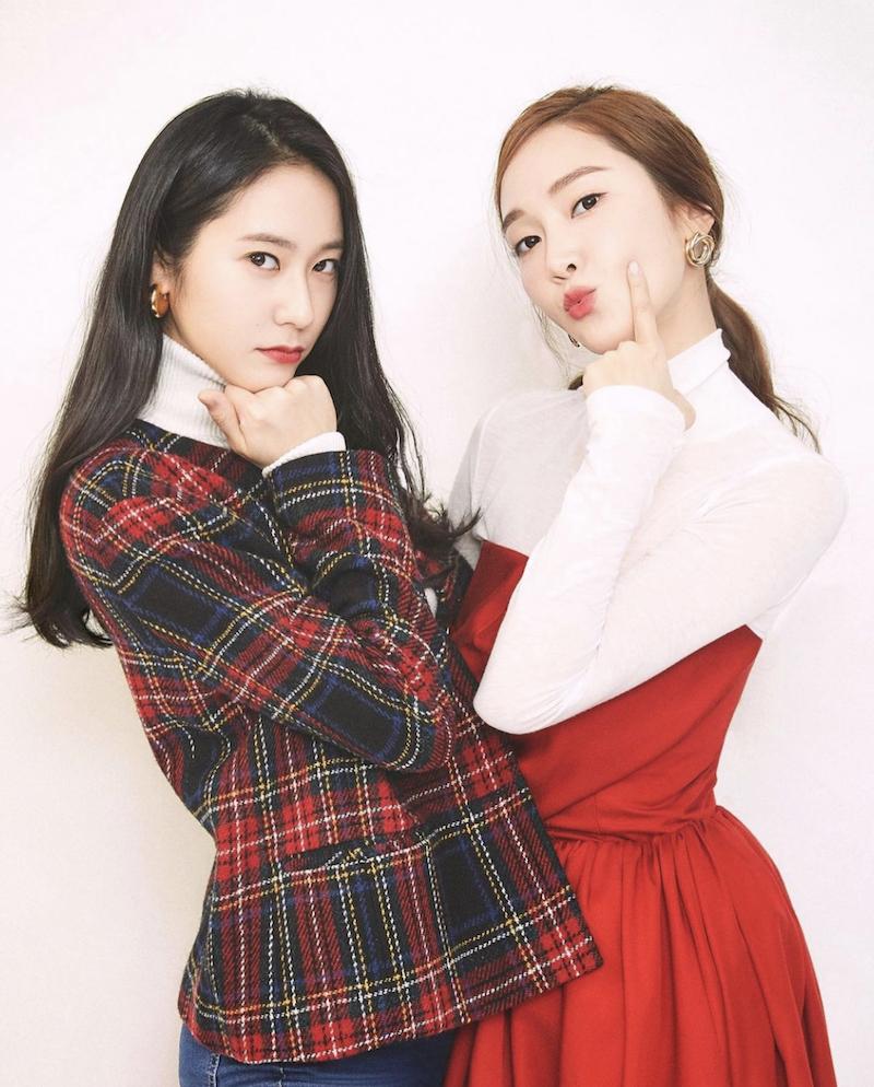 韓國最美姊妹合體！Krystal出賣與Jessica「泳裝合照」美翻了