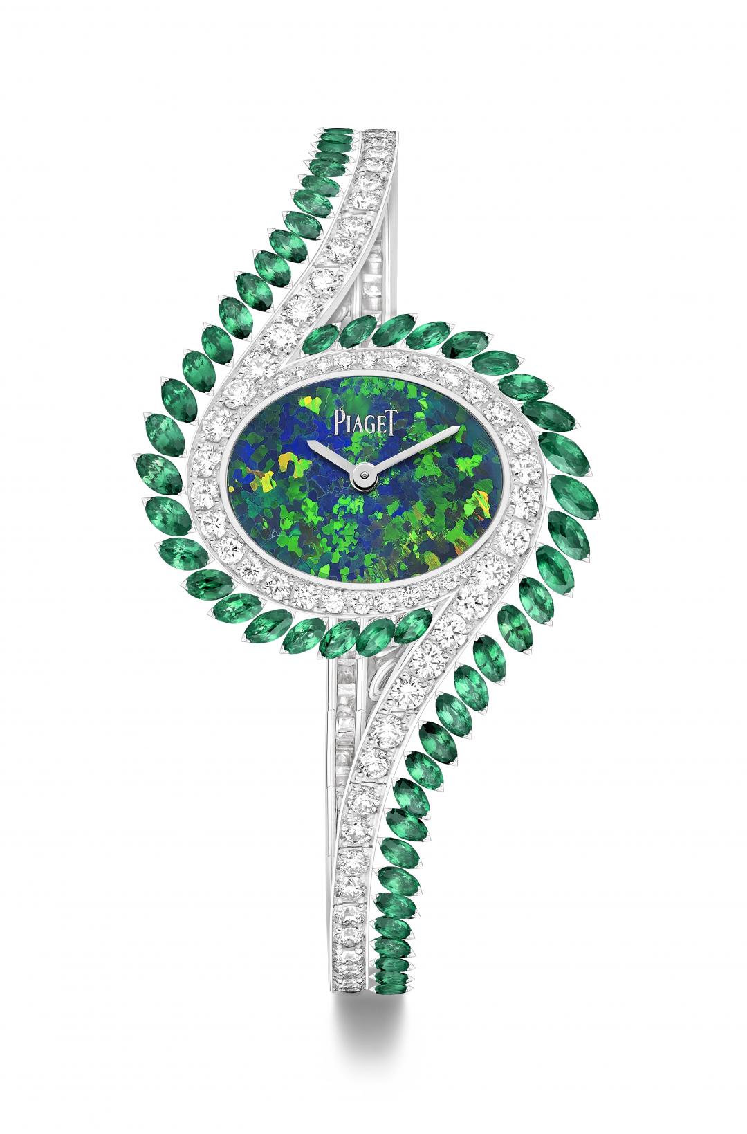 PIAGET Limelight Gala 黑蛋白石款。