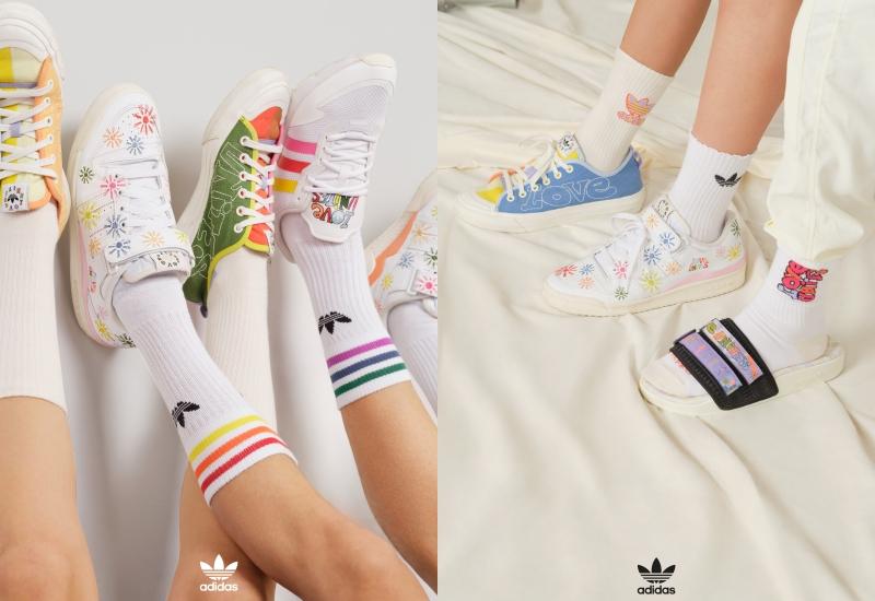 adidas Originals以豐富的色彩印花吸引目光。（品牌提供）