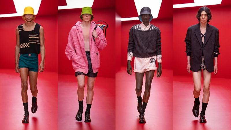 Prada 2022春夏男裝系列。（品牌提供）