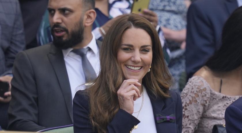 凱特王妃藍白造型現身溫網球場！預測冠軍藏「滿滿私心」