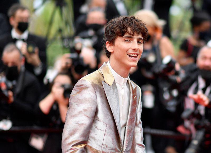 Timothée Chalamet是最受歡迎的好萊塢新生代男星之一。（美聯社）