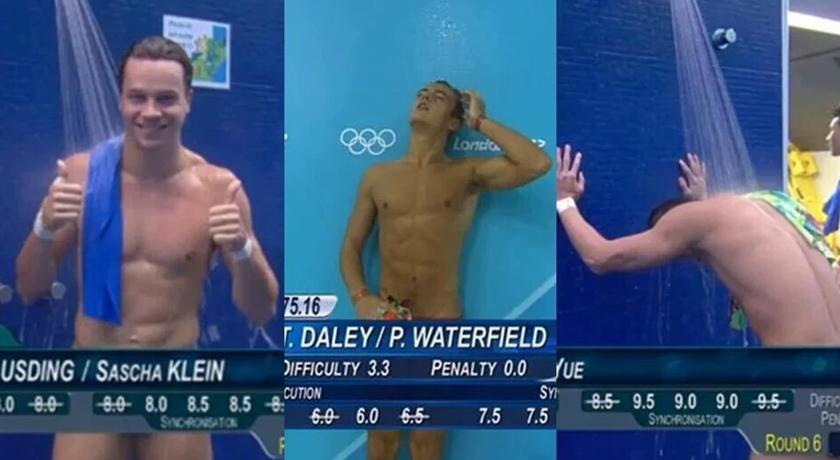 奧運最期待跳水比賽！「萬惡計分板」讓鮮肉選手一秒變全裸