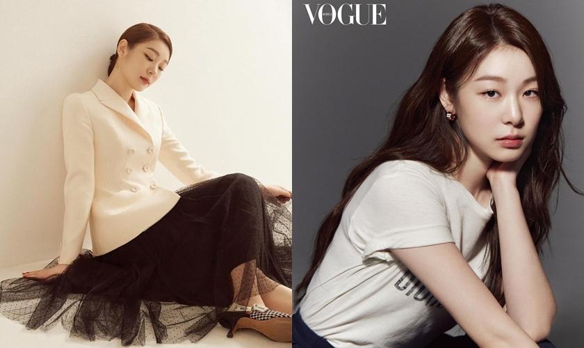 金妍兒四月才登上VOGUE雜誌。（翻攝自yunakim IG）