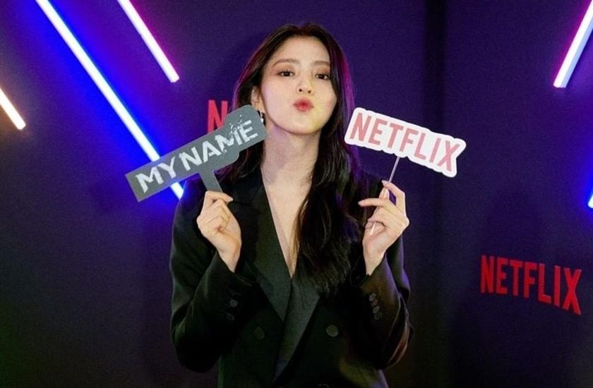 韓素希看不出來為戲增重10公斤。（翻攝自netflixkr IG）