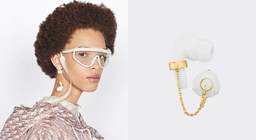 AirPods+經典珍珠耳環！Dior曝光2022早春「耳機耳環」不怕掉又美翻