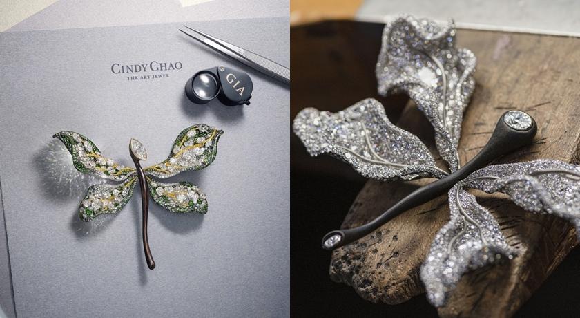 鑽石在「飄浮」！台灣珠寶藝術家 Cindy Chao 又讓歐洲人驚豔了