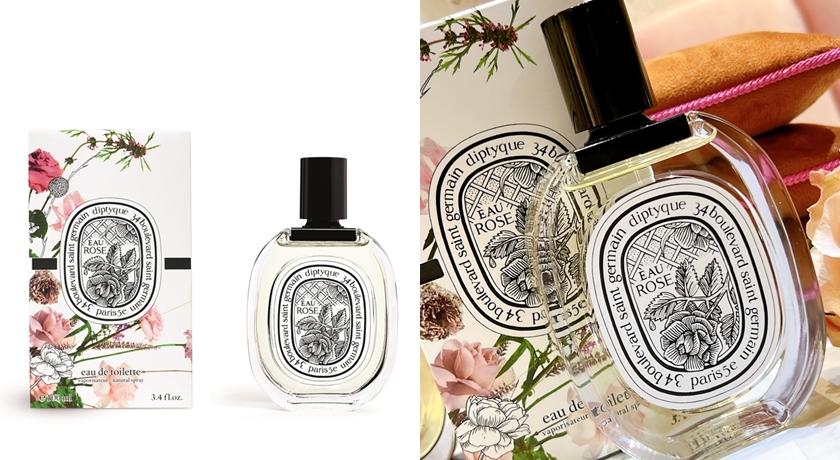 Diptyque玫瑰之水淡香水，NTD4,250/100ml。（品牌提供、記者劉雅嫺攝）