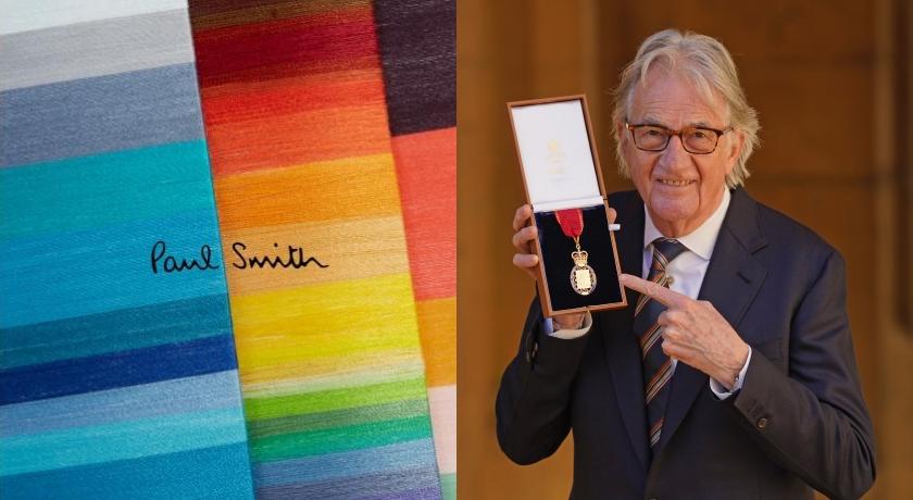 時裝界第一人！「時尚老頑童」Paul Smith獲頒英皇室最高級別勳位