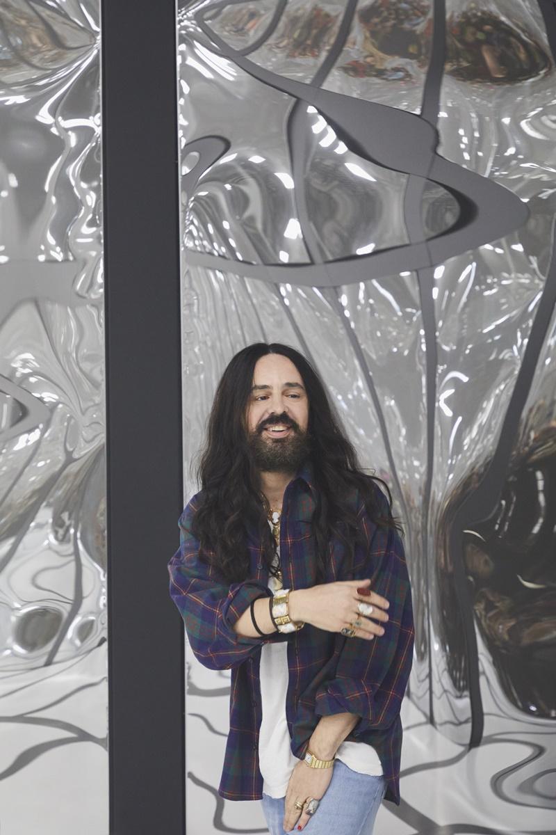 Gucci 創意總監 Alessandro Michele 上週五大秀後受訪時表示，十分不願意見到戰爭。