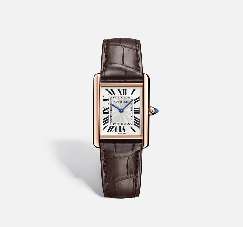 李姃垠劇中佩戴的是 Cartier Tank 系列。（品牌提供）