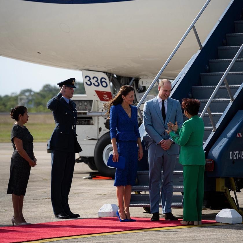 威廉、凱特出訪貝里斯。（翻攝自dukeandduchessofcambridge IG）