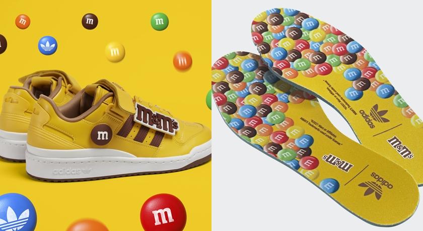 adidas Originals 攜手M&M's！「不溶你腳」運動鞋 36 個配件任你換
