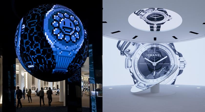 2022WW》睽違兩年日內瓦錶展長這樣！Chanel「J12天花板」超酷