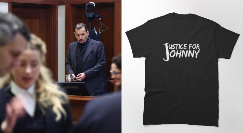 強尼戴普出庭哏變「迷因T-Shirt」！粉絲傻眼轟：噁心