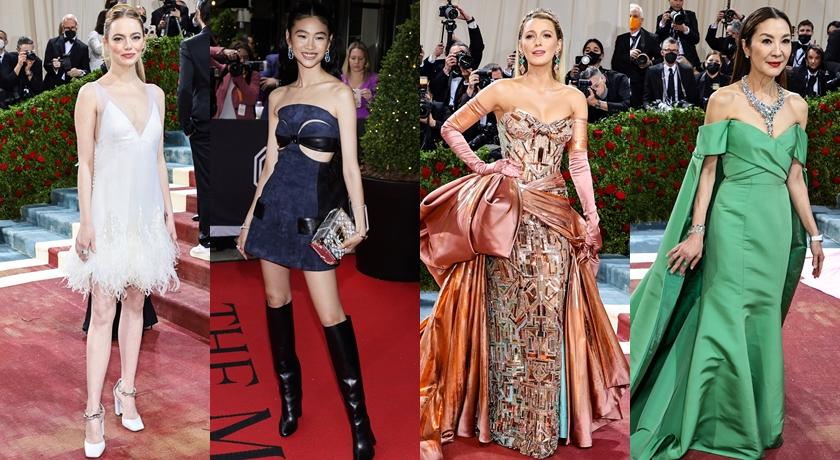 時尚奧斯卡》Met Gala「花邊教主」爆乳搶鏡！《魷魚》鄭浩妍秀長腿