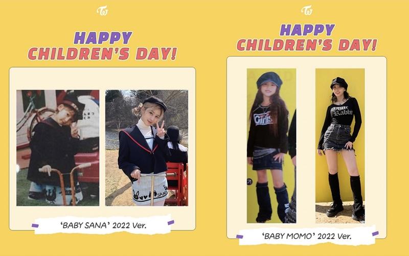 左：Sana、右：Momo。