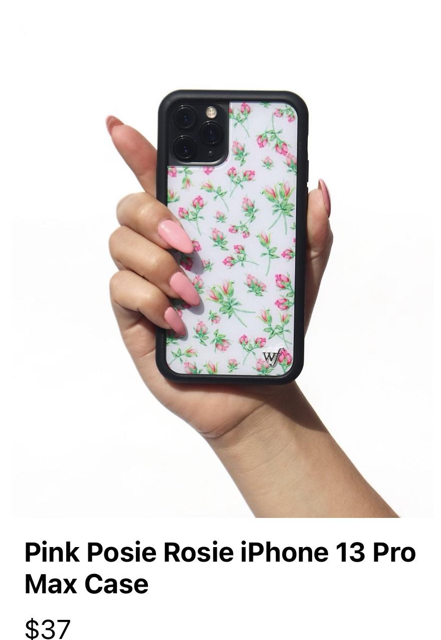 Wildflower Cases「Pink Posie」定價約37美元(目前約1,100台幣)。