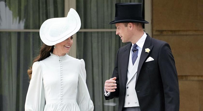 凱特王妃壓軸現身皇家花園派對！靠「瘋帽子」升級女主人氣場