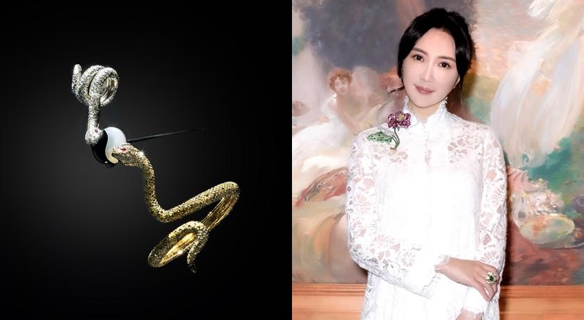 Anna Hu 成「台灣之光」！太極蛇形珠寶受邀捐贈巴黎博物館