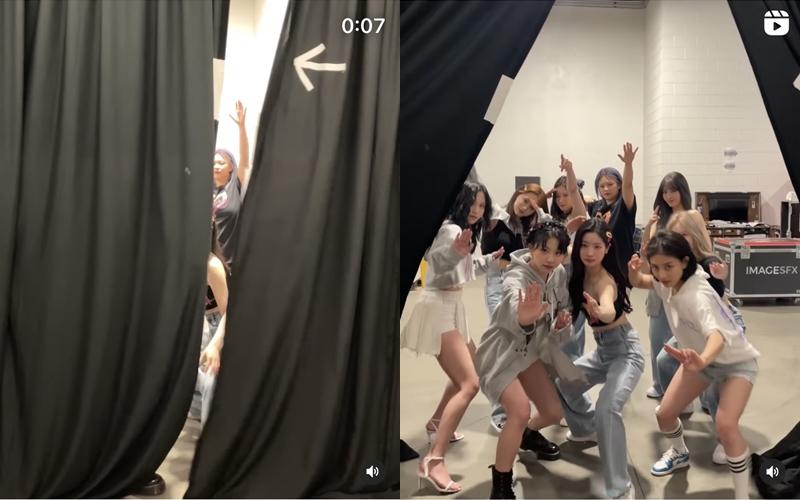 昨天社群又分享了七秒Reels短影片，展現TWICE成員的搞笑實力。