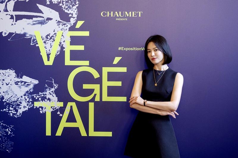 宋慧喬飛巴黎參觀Chaumet「植藝萬千」藝術大展。