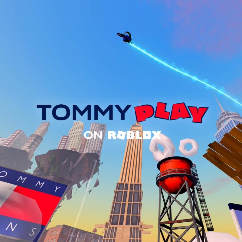 TOMMY HILFIGER今年六月才與Roblox合作推出「TOMMY PLAY」的沈浸式空間。（品牌提供）