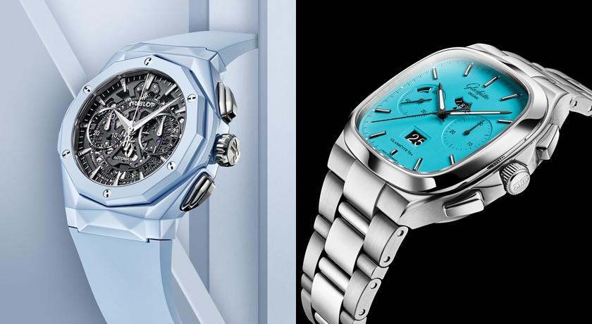 「藍」是夏天的顏色！天空藍、電音藍腕錶彷彿一戴上就降溫