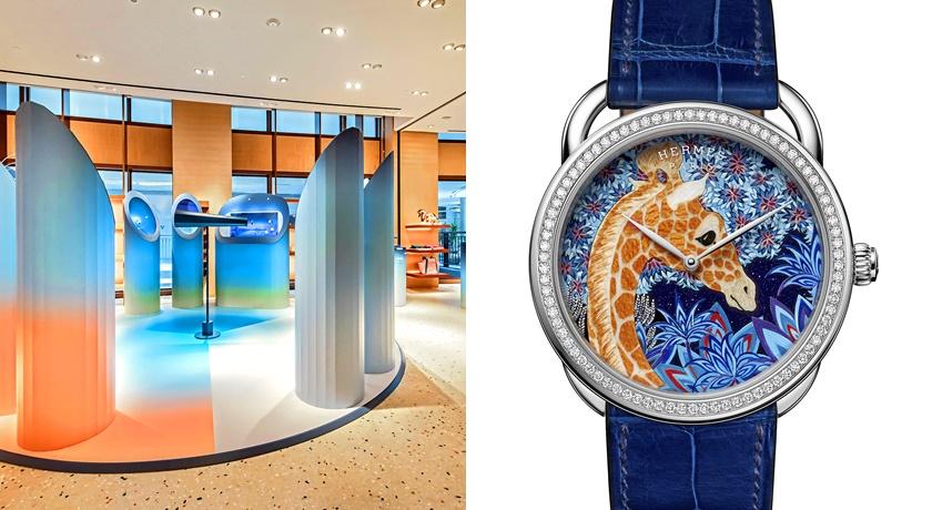 愛馬仕超凡腕錶展 漫遊近億元作品 微繪錶盤精湛工藝 頂級珠寶錶華麗璀璨