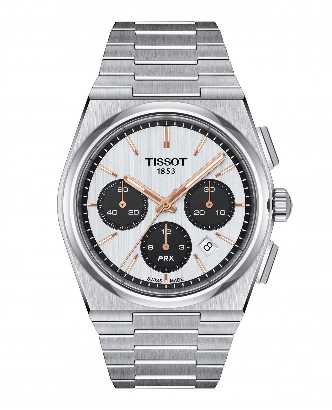 Tissot PRX系列自動計時腕錶，56,200元。