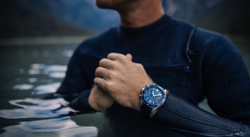格拉蘇蒂原創Sea Q首度推出30分鐘計時腕錶！深藍錶盤濃濃海洋風情