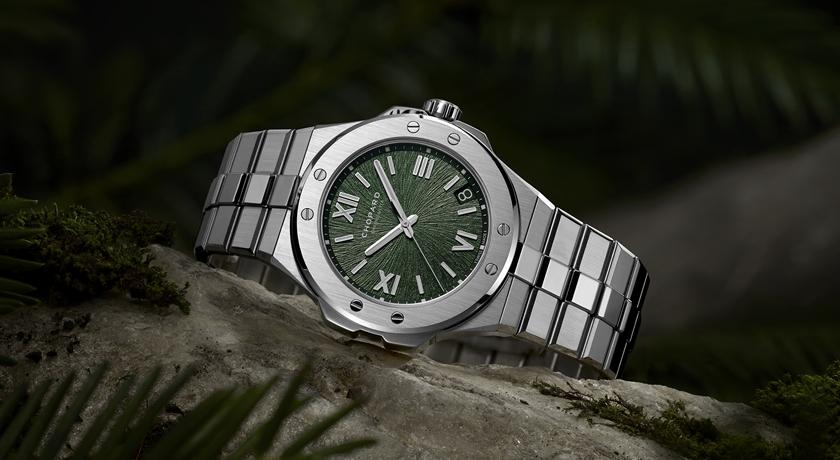 綠色腕錶成大勢！蕭邦推「松樹綠錶盤」為經典錶款添新色