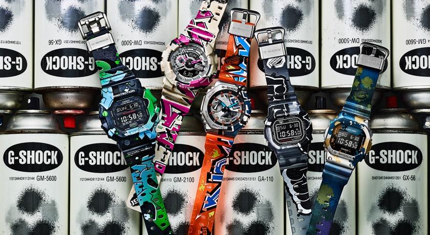 G-SHOCK全新錶款滿滿「塗鴉」！最潮街頭風「萬元有找」