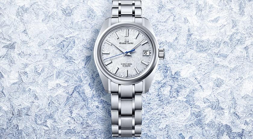 Grand Seiko首款「白鋼」材質44GS上市！細膩「融雪」美景躍上錶盤